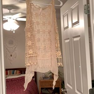 Macrame boho vest
